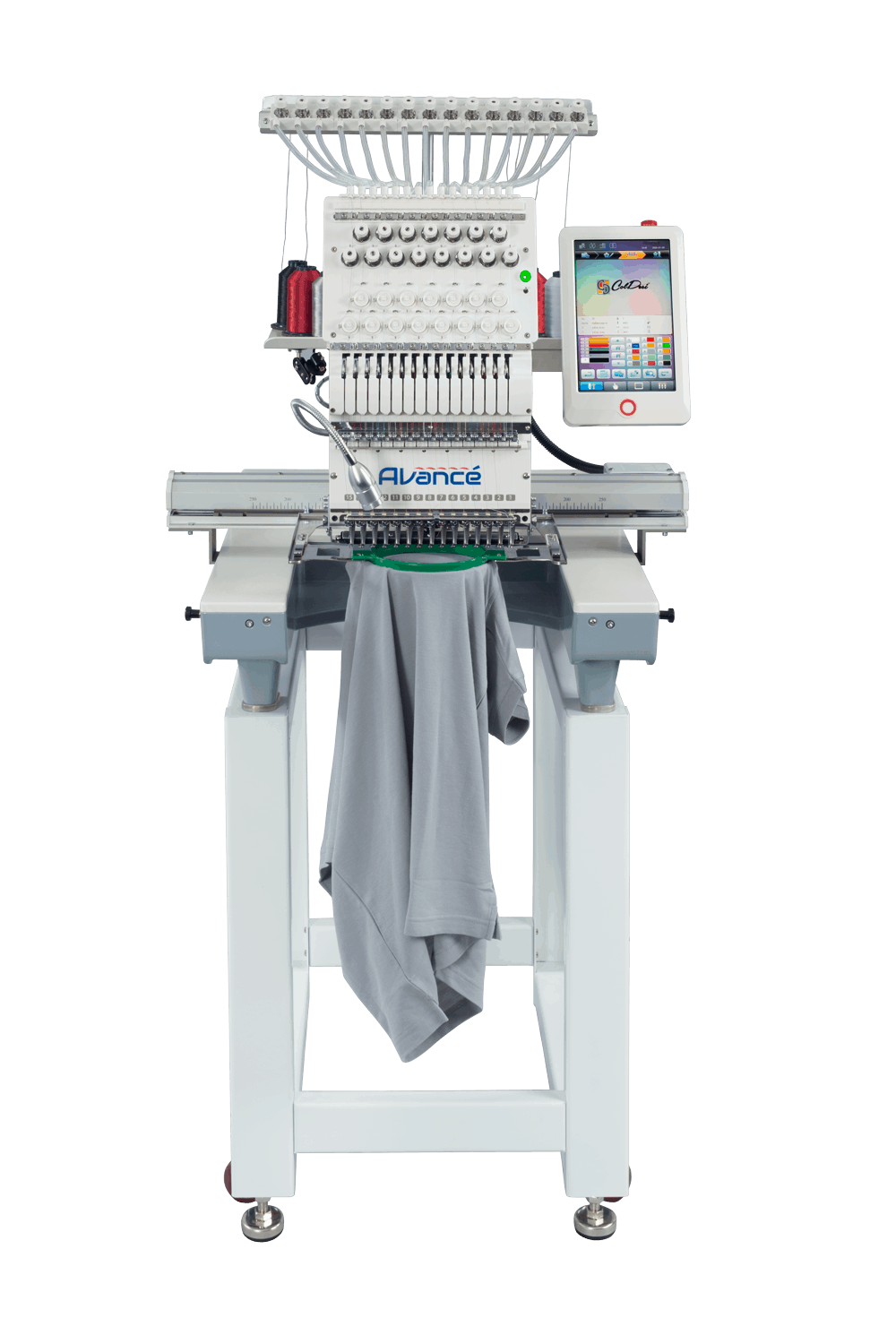 Avancé 1501C 15 Needle Embroidery Machine Complete Package