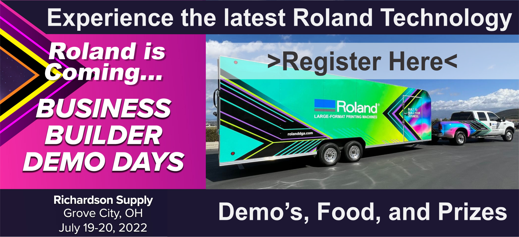 Roland Roadshow is coming