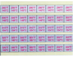 #5 TEMP LABELS 290-330  16 PK