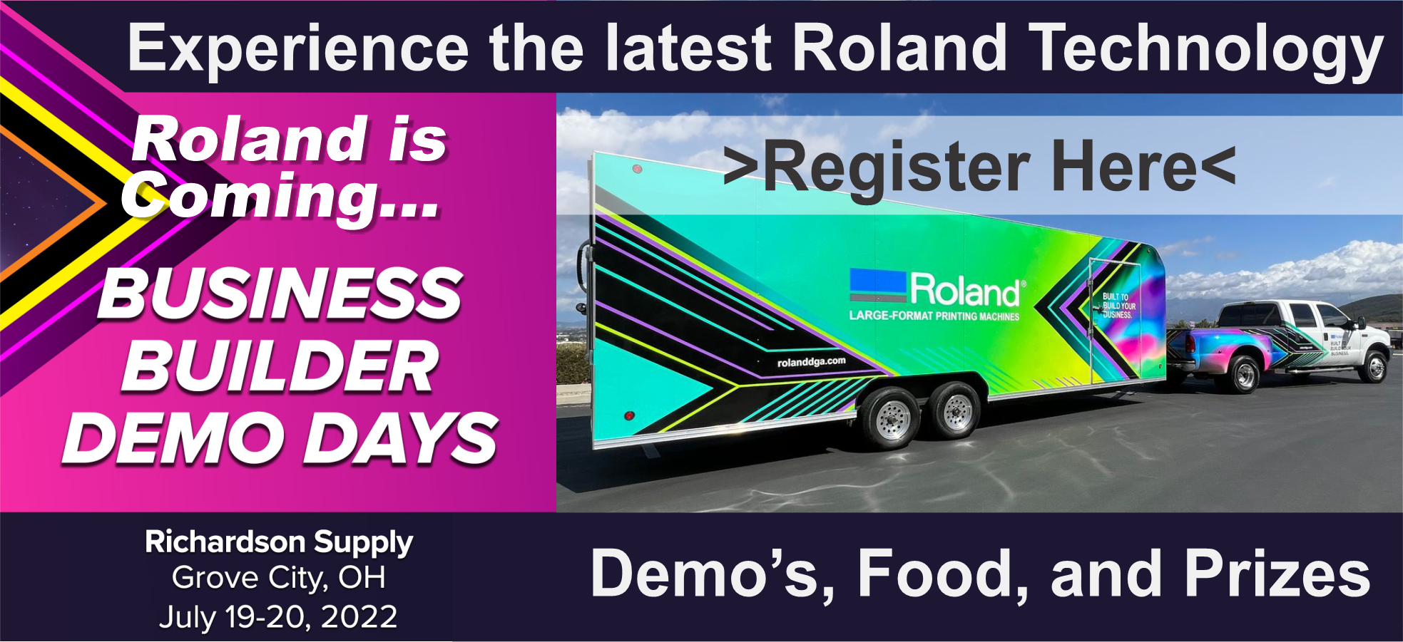 Roland Roadshow is coming Roland Roadshow is coming