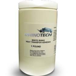 WhiteRhino Heat Transfer Adhesive Powder- 1 lbs WR800