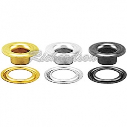 GROMMET #2 3/8 NICKEL 500 PACK
